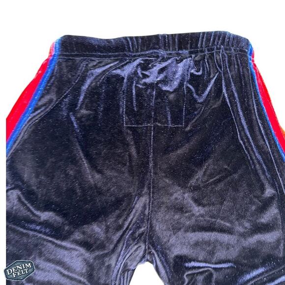 Aviator Nation Women’s Velvet Rainbow Five Stripe Sweatpants – Navy - Picture 7 of 10